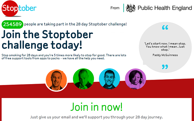 Situs web Stoptober