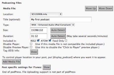 Dari WordPress ke iTunes: Cara Podcast Dengan WordPress podcasting postingan baru