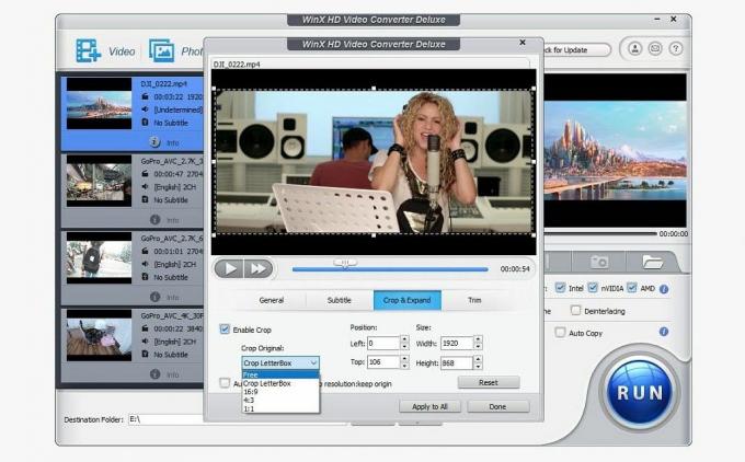 Memotong Video di WinX HD Video Converter