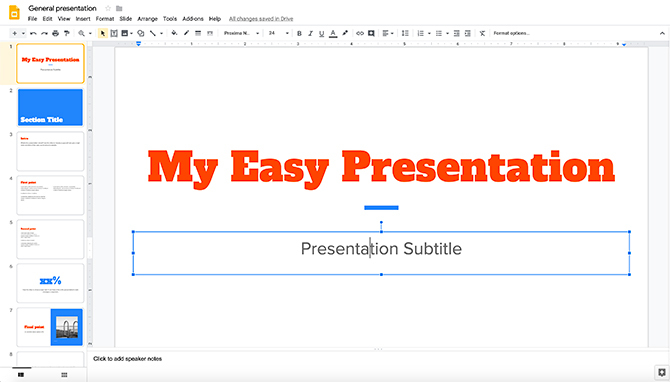 Cara Membuat Presentasi Google Slide Memulai