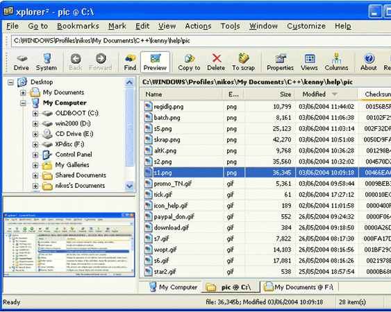 xplorer2 - alternatif untuk windows explorer