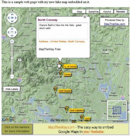 Memetakan Banyak Lokasi di Situs Web Anda dengan MapTheWay mtw7