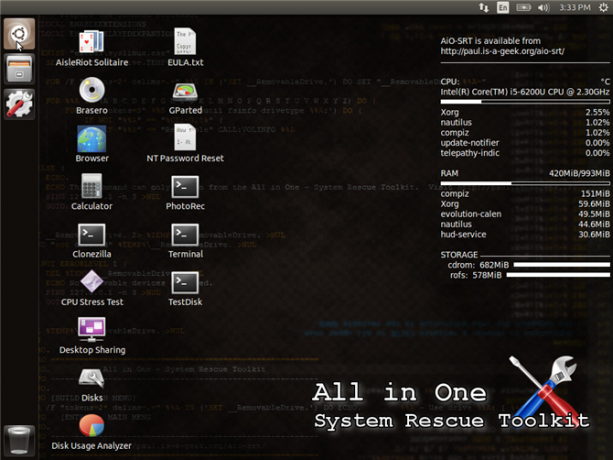 PC Repair Toolkit di Pocket Anda: Boot CD pada USB Stick all in one tool rescue system