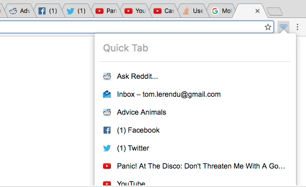 10 ekstensi terbaik untuk tab manajemen cepat Chrome Tab