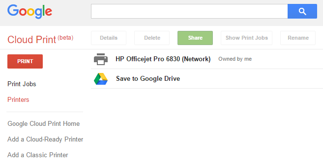 Google Cloud Print dan Alternatif untuk Mencetak On-the-Go google cloud print