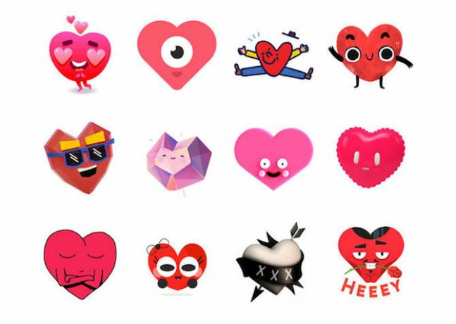 Dibuat dengan Love iMessage Sticker Pack