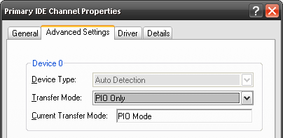 Periksa Mode Transfer IDE Anda Untuk Membuat PC Anda Lebih Cepat ubah ke pio