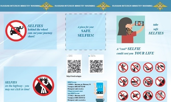 Haruskah Anda Mengambil Selfie Itu? Some Things to Pertimbangkan panduan Rusia untuk selfie aman dalam bahasa Inggris bagian 1