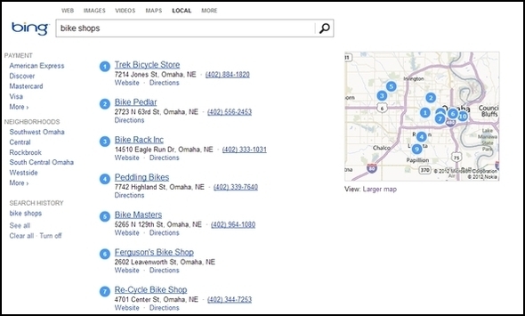 Lebih Besar Dari Google: Bit Terbaik Dari Bing Bing Local1