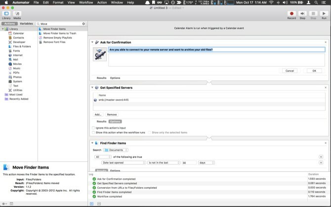 Alarm Automator Mac Sierra