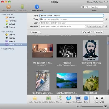 Akses Total ke Akun Flickr dari Mac Anda [MakeUseOf Giveaway] flickerysearch