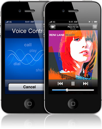 kontrol suara iphone