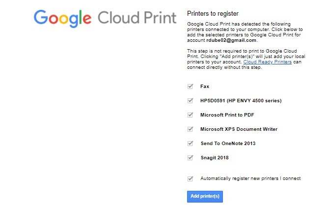 Perbaiki Kelonggaran Chromebook - cetak cloud