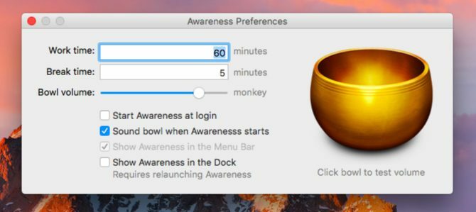 awareness-Mac Menu Bar Apps