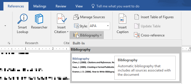 Cara Membuat Laporan dan Dokumen Profesional di Bibliografi Microsoft Word