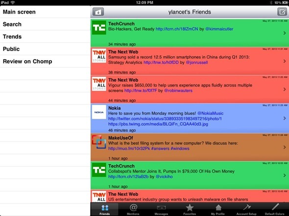 aplikasi twitter ios