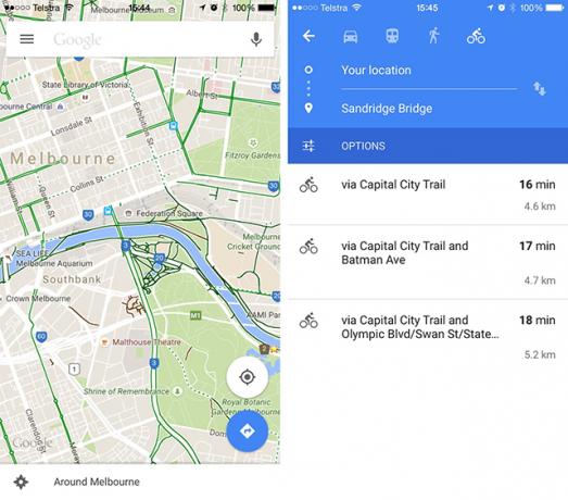 Bike Different: googlemaps Aplikasi Bersepeda iPhone Terbaik