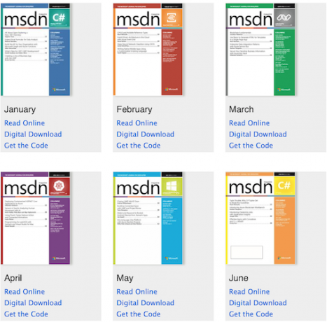 Majalah MSDN