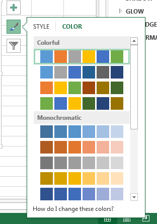 Preset Warna Excel