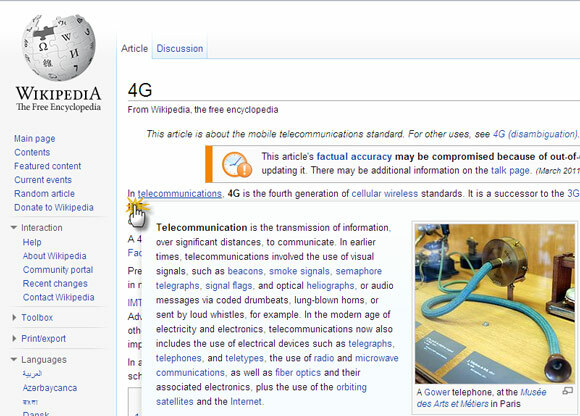 ekstensi wikipedia chrome