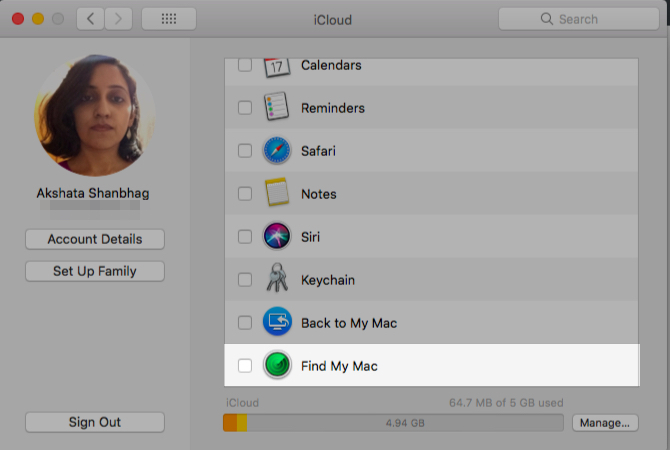 find-my-mac-checkbox