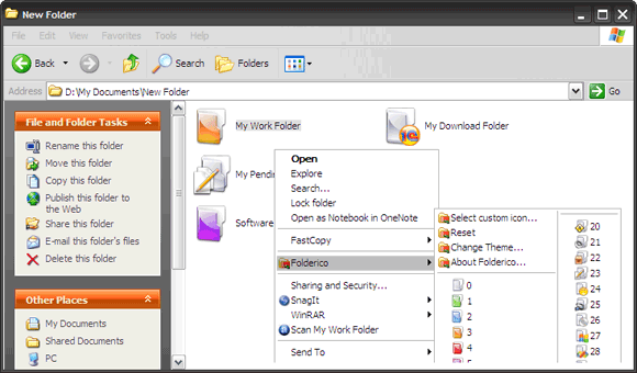 folderico - freeware pengubah ikon