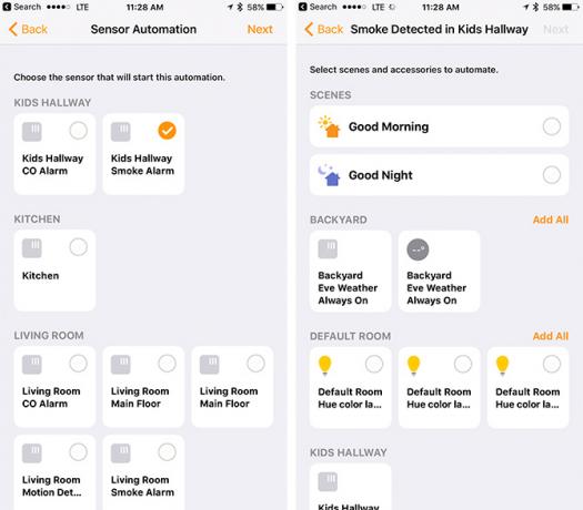 HomeKit Sensorik Otomasi