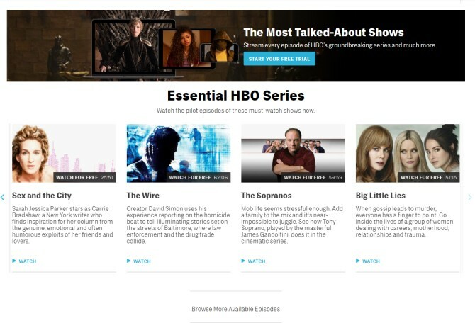 Tonton Situs Episode Gratis HBO