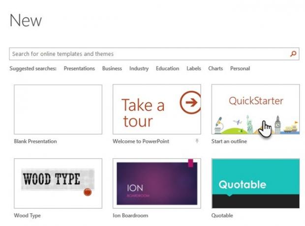 PowerPoint QuickStarter Secara Instan Menjabarkan Presentasi Baru dan Memulai Anda dengan Benar Mulai PowerPoint Quickstarter