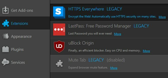 Bagaimana Memeriksa Ekstensi Firefox Yang Akan Berhenti Berfungsi di Firefox 57 Firefox Legacy Extensions