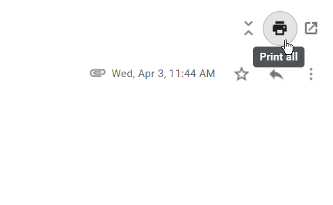 Klik pada Gmail Print All
