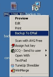 Cadangkan File Ke Email Dengan Hanya Satu Klik backuptoemailmain27042008