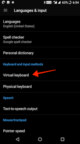 cara mengganti keyboard Android 2