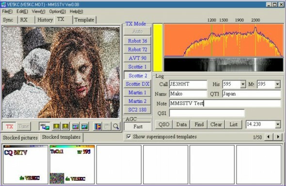 Virtual HAM Radio - Tanpa Lisensi, Tanpa Peralatan, Semua Menyenangkan zombie sstv 590x385