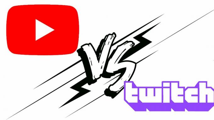 Gambar YouTube VS Twitch 