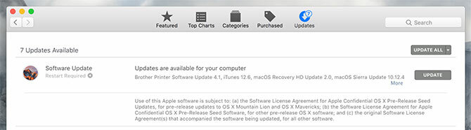 Pembaruan Mac App Store