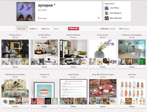 Geek it Out Di Pinterest: 10 Pengguna Anda Harus Mengikuti Synapse