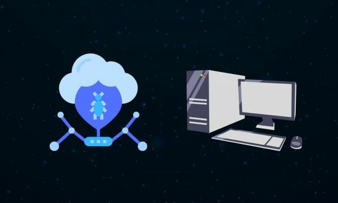 komputer antivirus awan