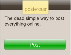 Posting Teks, Foto & Video dengan Aplikasi iPhone Posterous Baru, intro aplikasi poster [News]