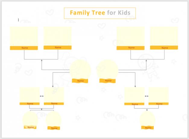 Foto Templat Pohon Keluarga-TemplateNet