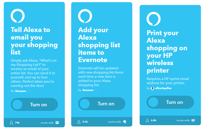 ifttt trik online menangani amazon alexa