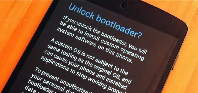 buka kunci bootloader di android