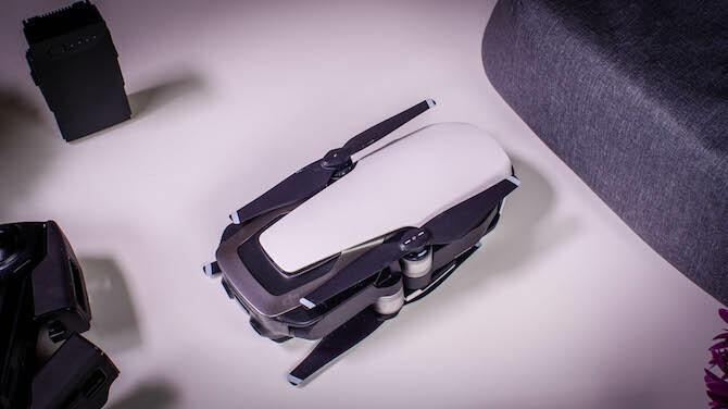 DJI Melakukannya Lagi: Mavic Air Review Mavic Air Folded