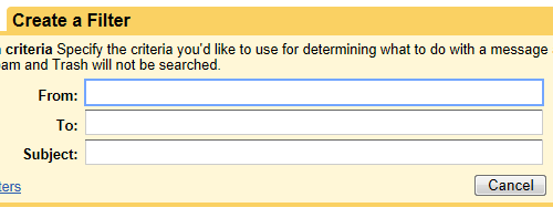filter gmail