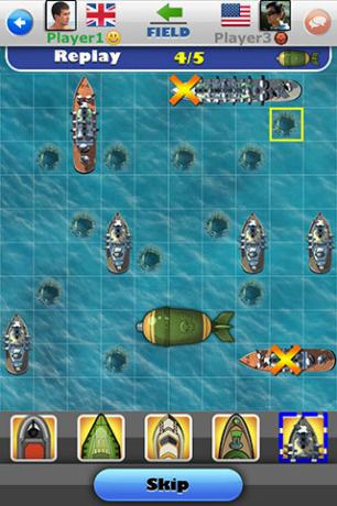 Naval Warfare Multi-Shot untuk iOS adalah Battleships for The Mobile Generation dan iPhone1