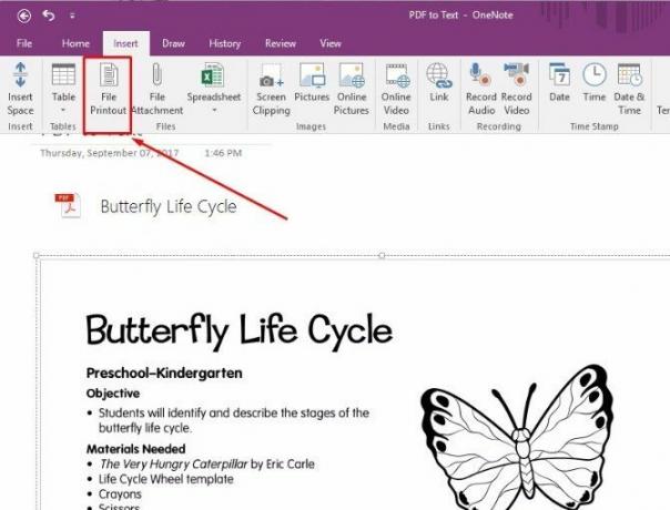 pengenalan karakter optik onenote