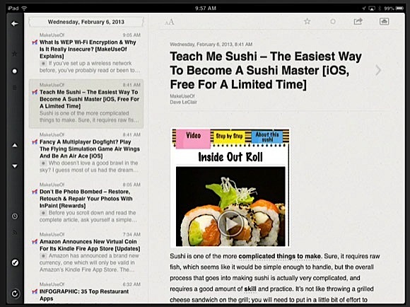 reeder rss ipad