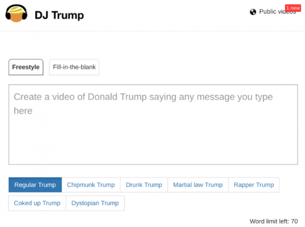 situs web aneh keren - DJ Trump