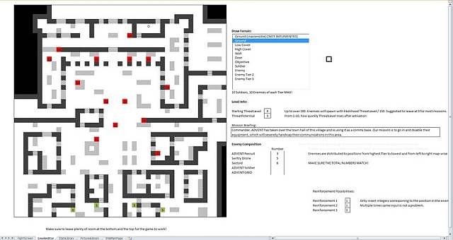 EXLCOM Microsoft Excel XCOM Game