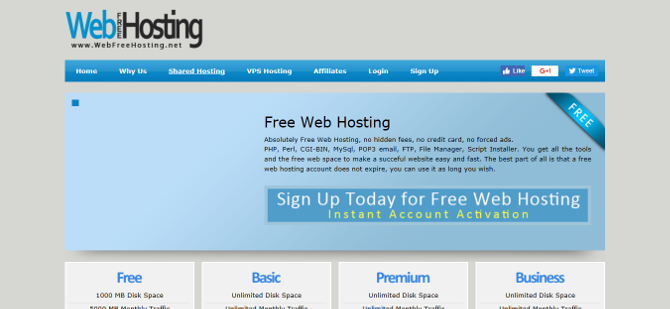 Layanan Hosting Situs Web Gratis Terbaik di 2019 web host webhosting gratis